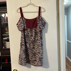 Paisley cold shoulder tunic
